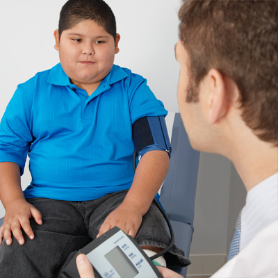 Fat kids are more likely to have high BP